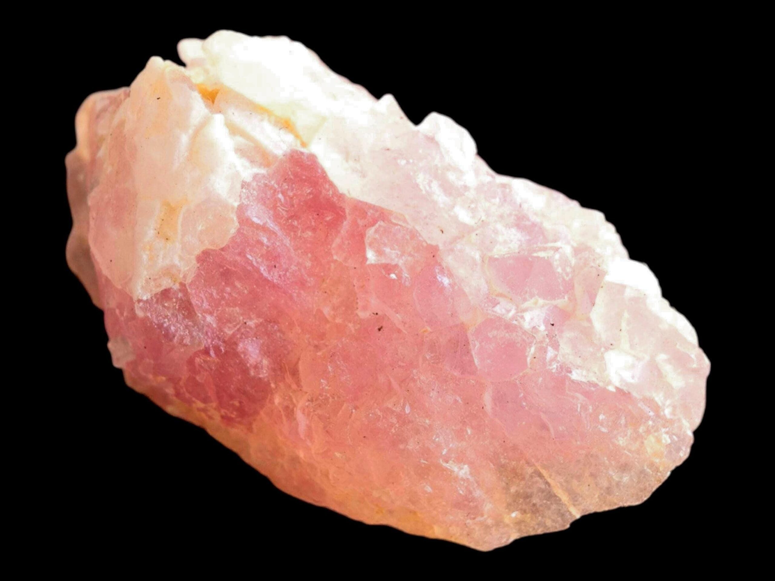 Crystallised rose quartz crystal, canga rosa brazil, rare pink quartz specimen, raw rose quartz, collector mineral display - Image 3