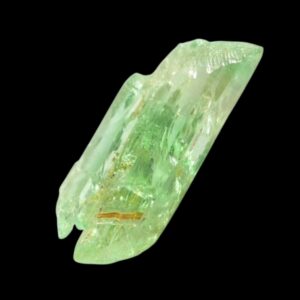 Hiddenite Crystal North Carolina, Natural Green Spodumene Specimen, Authentic USA Hiddenite, Raw Collector Mineral