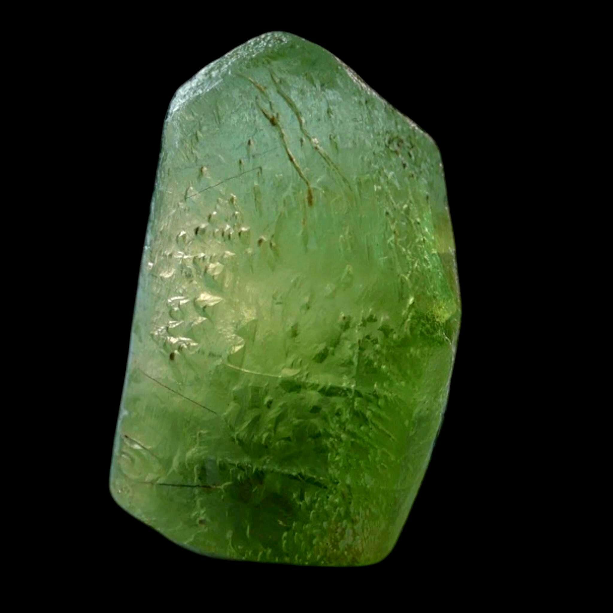 Peridot Crystal Specimen, Natural Green Olivine, Terminated Raw Peridot, Rough Peridot, Pakistan Origin, August Birthstone