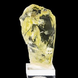 Heliodor Crystal Specimen, Raw Golden Beryl, Etched Heliodor, Yellow Beryl, Padre Paraíso Minas Gerais Brazil