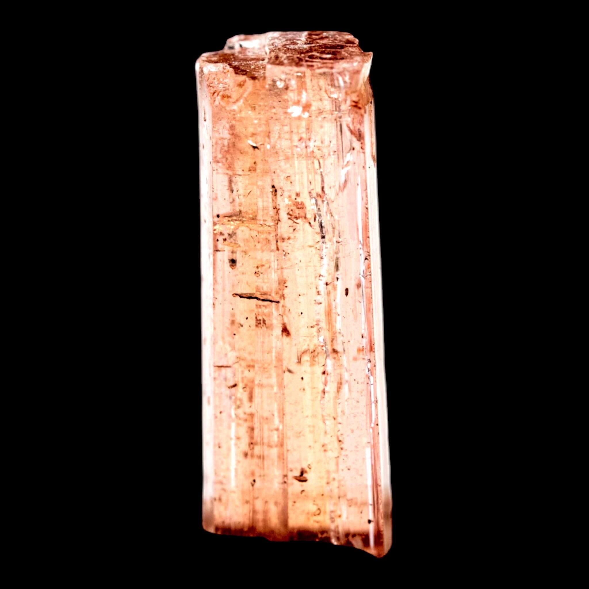Pink imperial topaz crystal, ouro preto brazil, raw natural topaz mineral specimen - Image 5