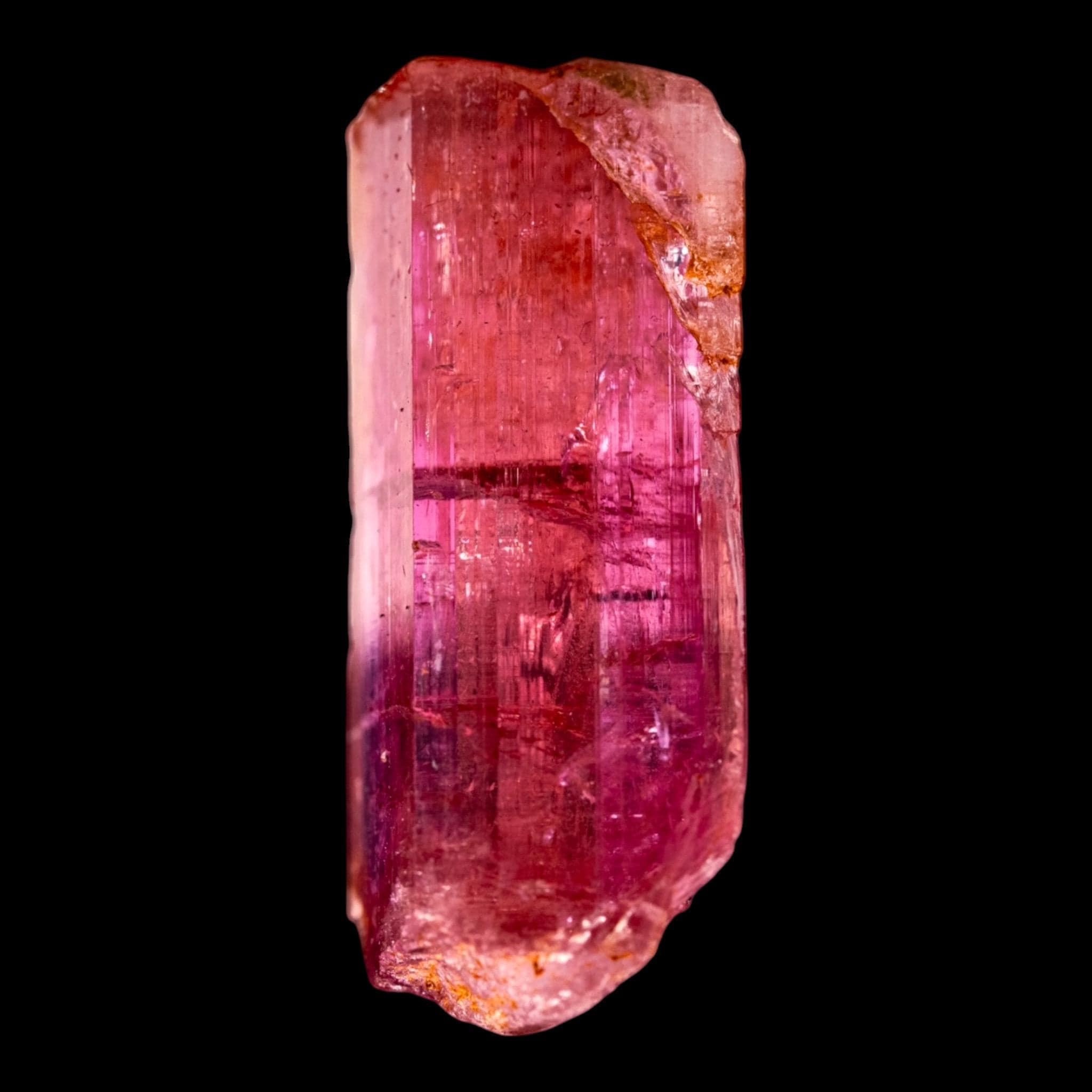 Pink imperial topaz crystal, ouro preto brazil, rare collector mineral specimen - Image 5
