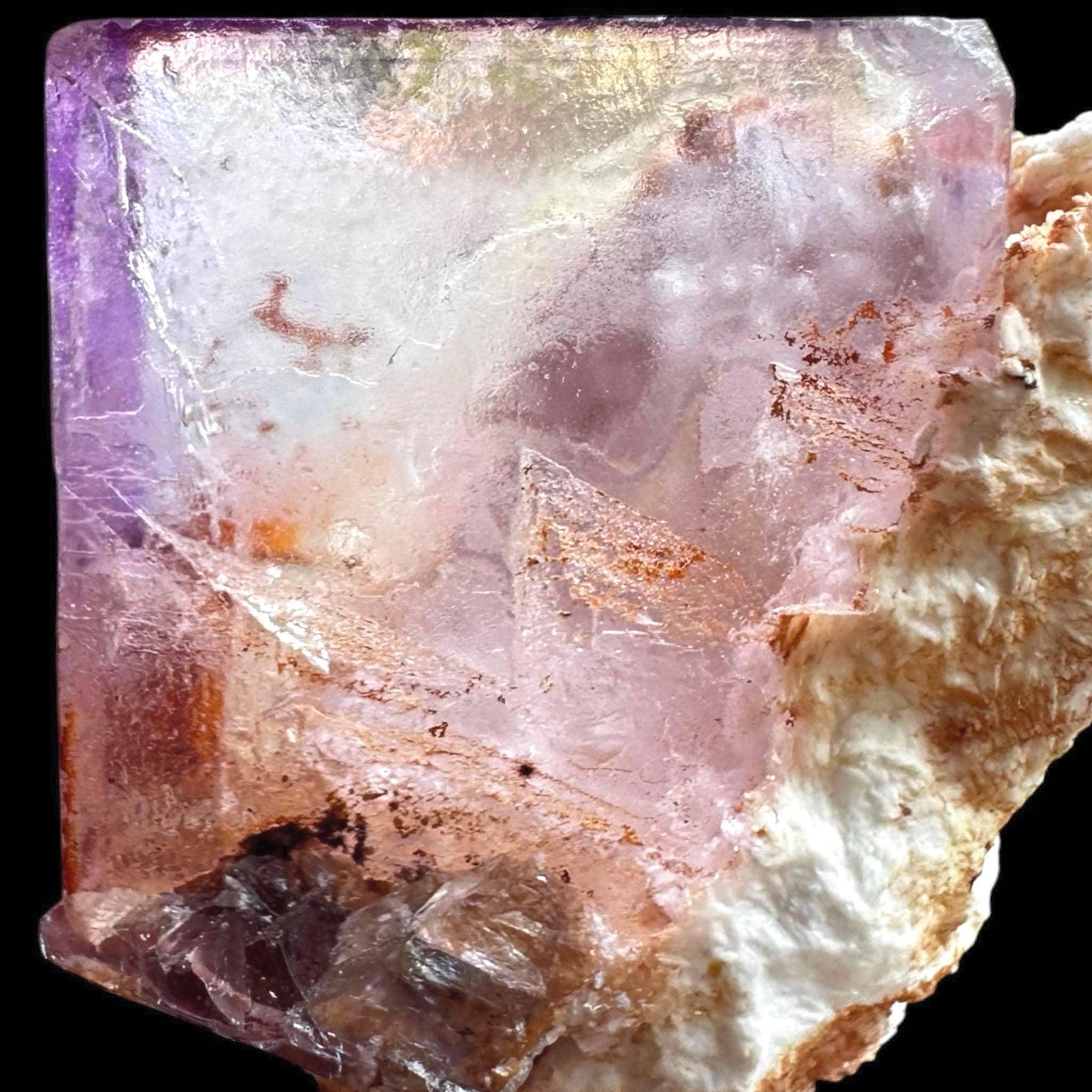 Purple fluorite crystal, moroccan fluorite, cubic fluorite crystal, natural mineral specimen, raw fluorite, collector mineral - Image 4