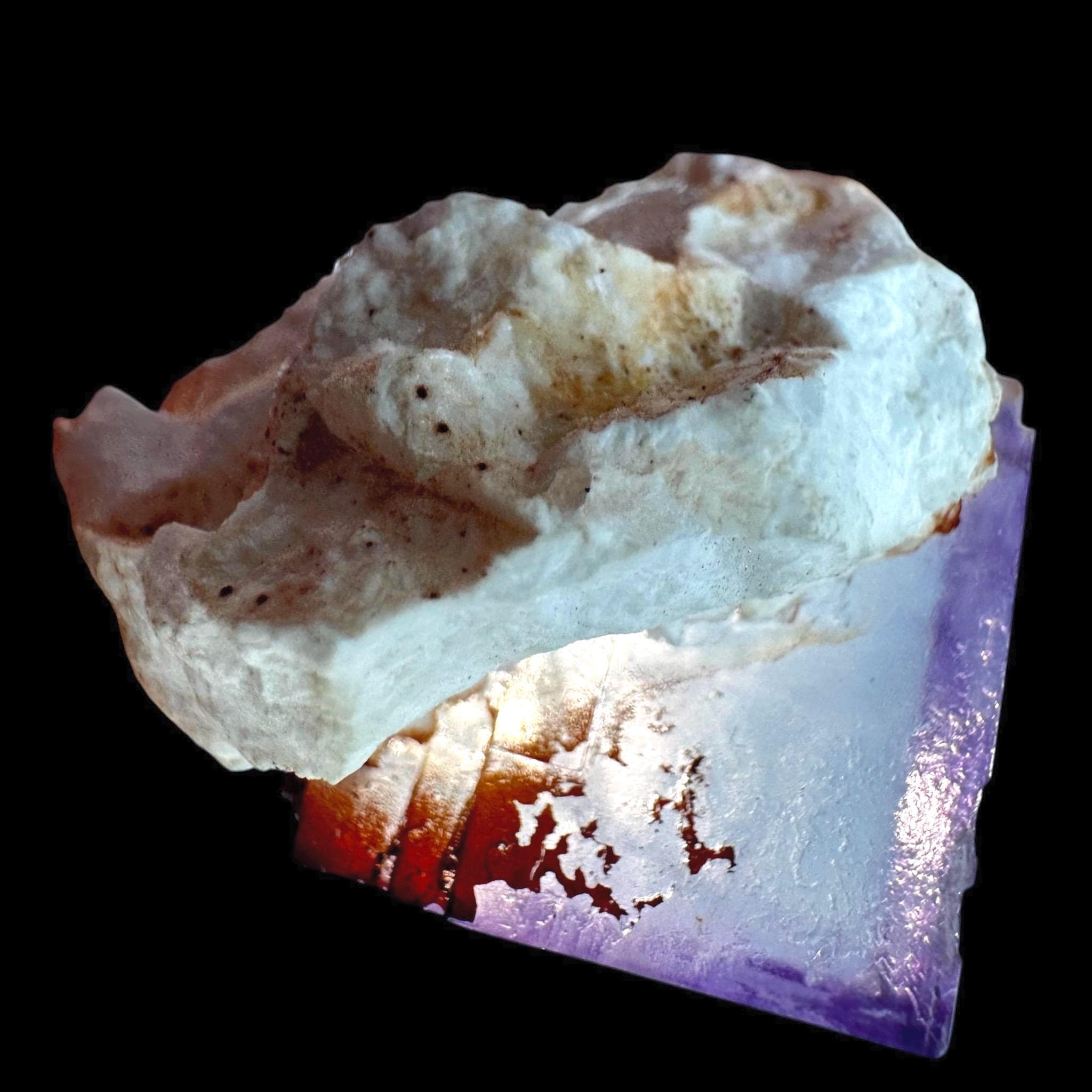 Purple fluorite crystal, moroccan fluorite, cubic fluorite crystal, natural mineral specimen, raw fluorite, collector mineral - Image 6
