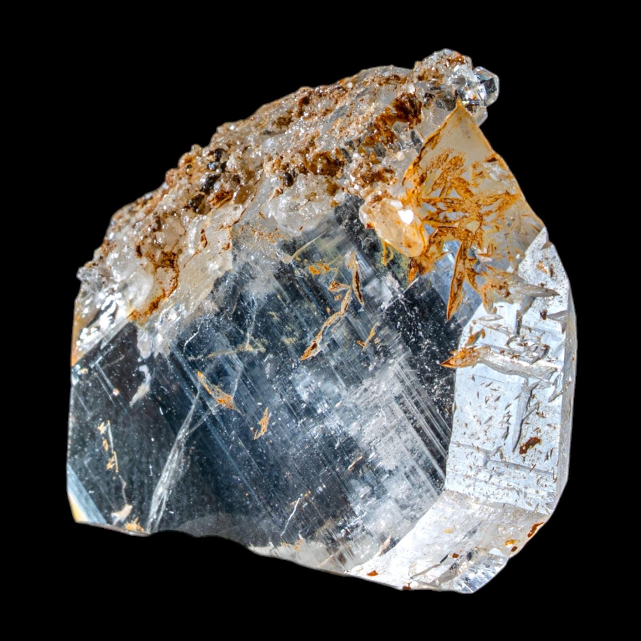 Swiss alpine quartz crystal, clear quartz crystal, swiss quartz specimen, natural rock crystal, raw quartz, collector mineral, switzerland - Image 3