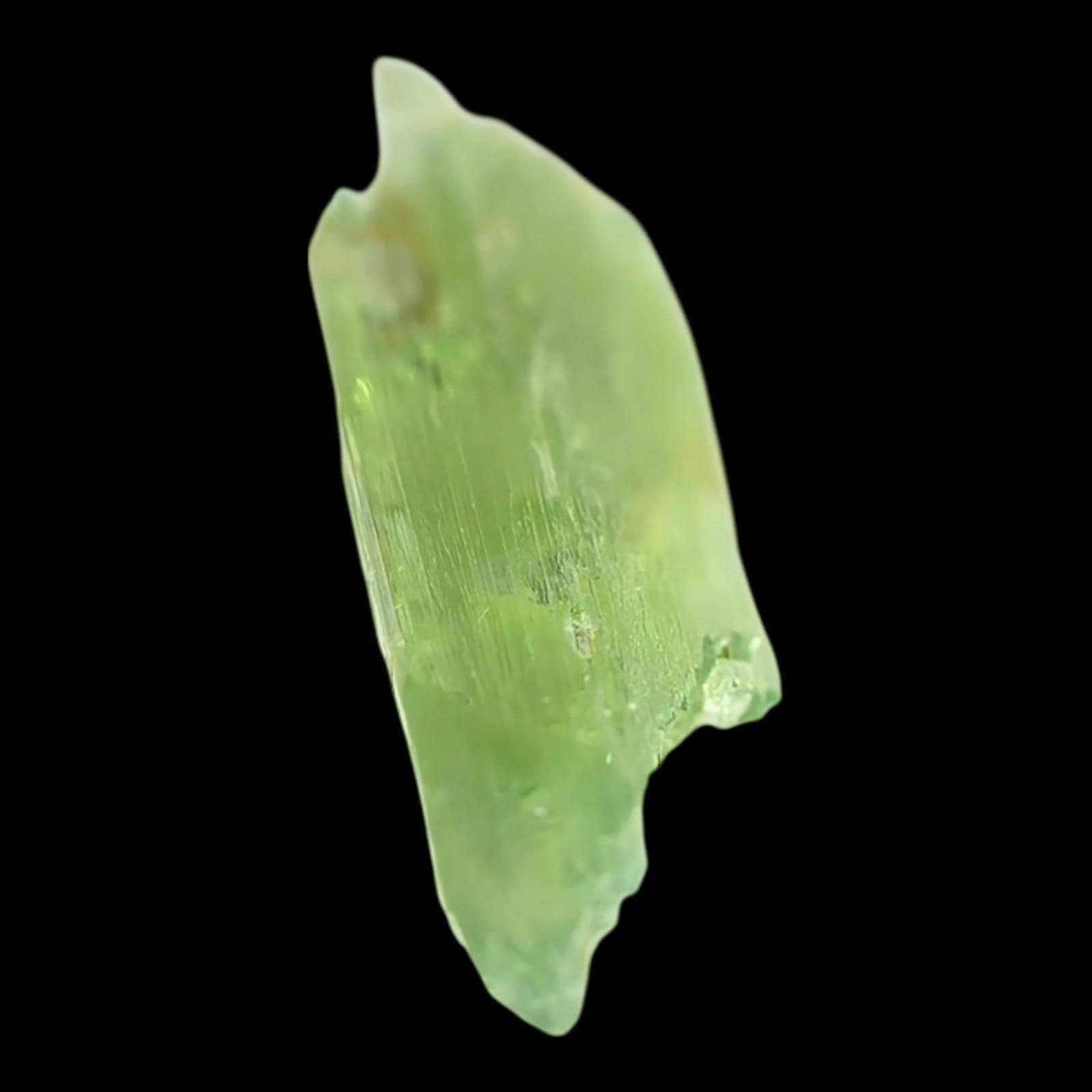 Hiddenite crystal, north carolina hiddenite, green spodumene crystal, rare mineral specimen - Image 7