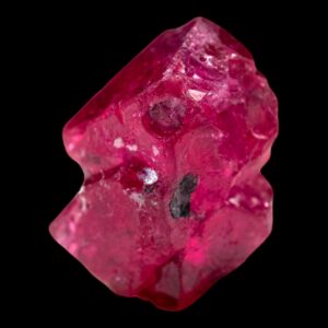Mahenge spinel crystal, natural red spinel, pink spinel, tanzania mineral specimen, rare gem crystal, collector crystal