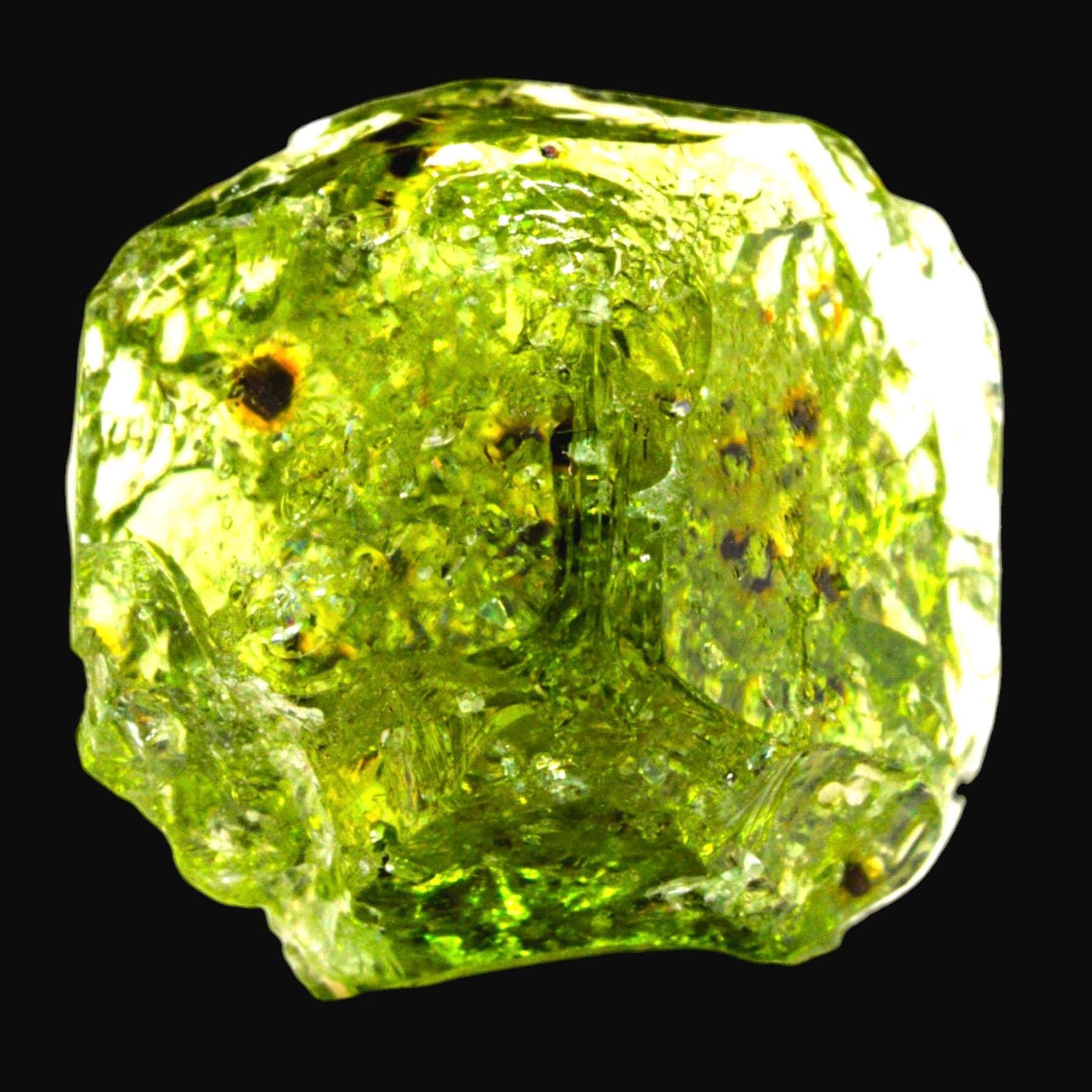 Green tourmaline crystal, natural tourmaline specimen, raw tanzania tourmaline, untreated crystal, mineral collector gift