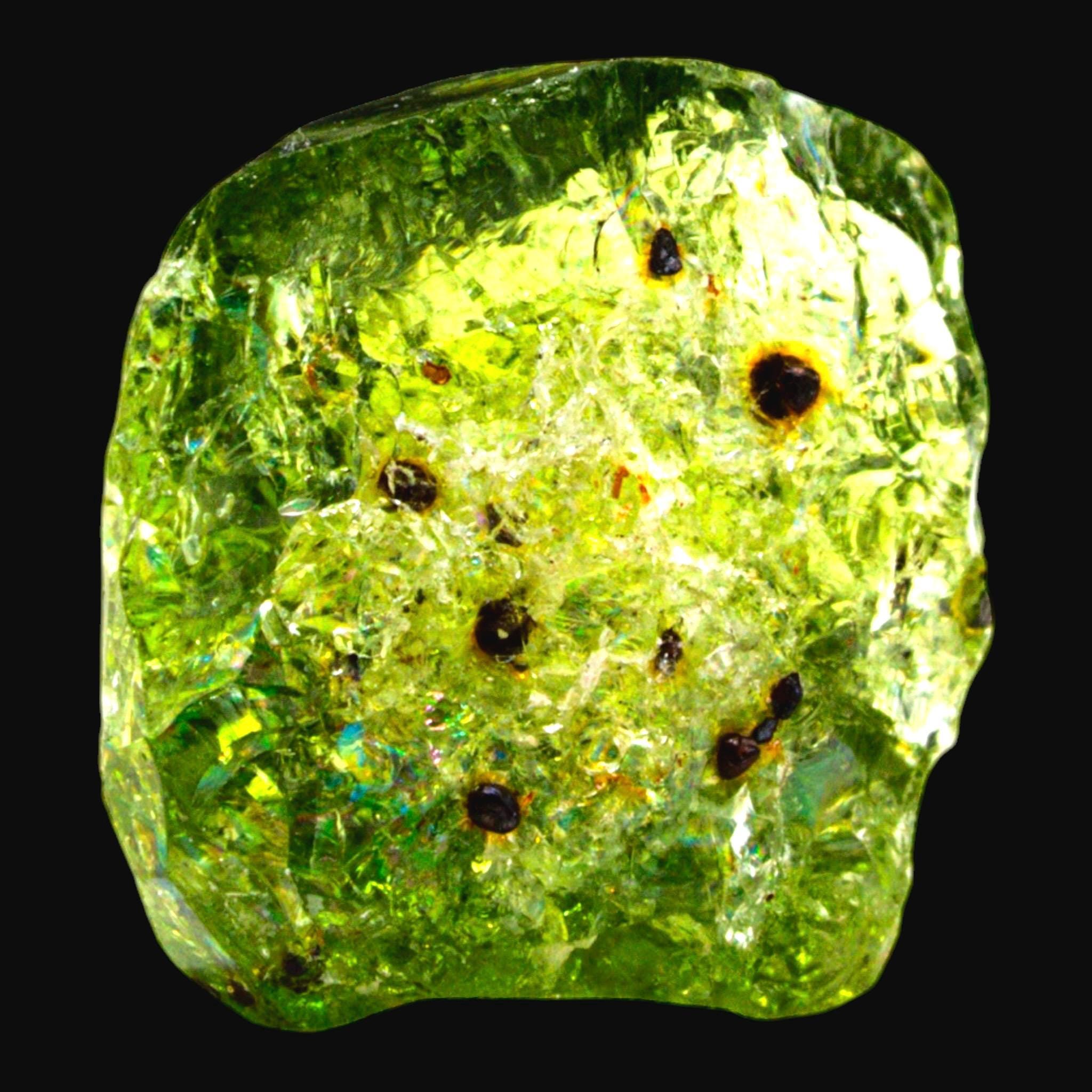 Green tourmaline crystal, natural tourmaline specimen, raw tanzania tourmaline, untreated crystal, mineral collector gift - Image 4