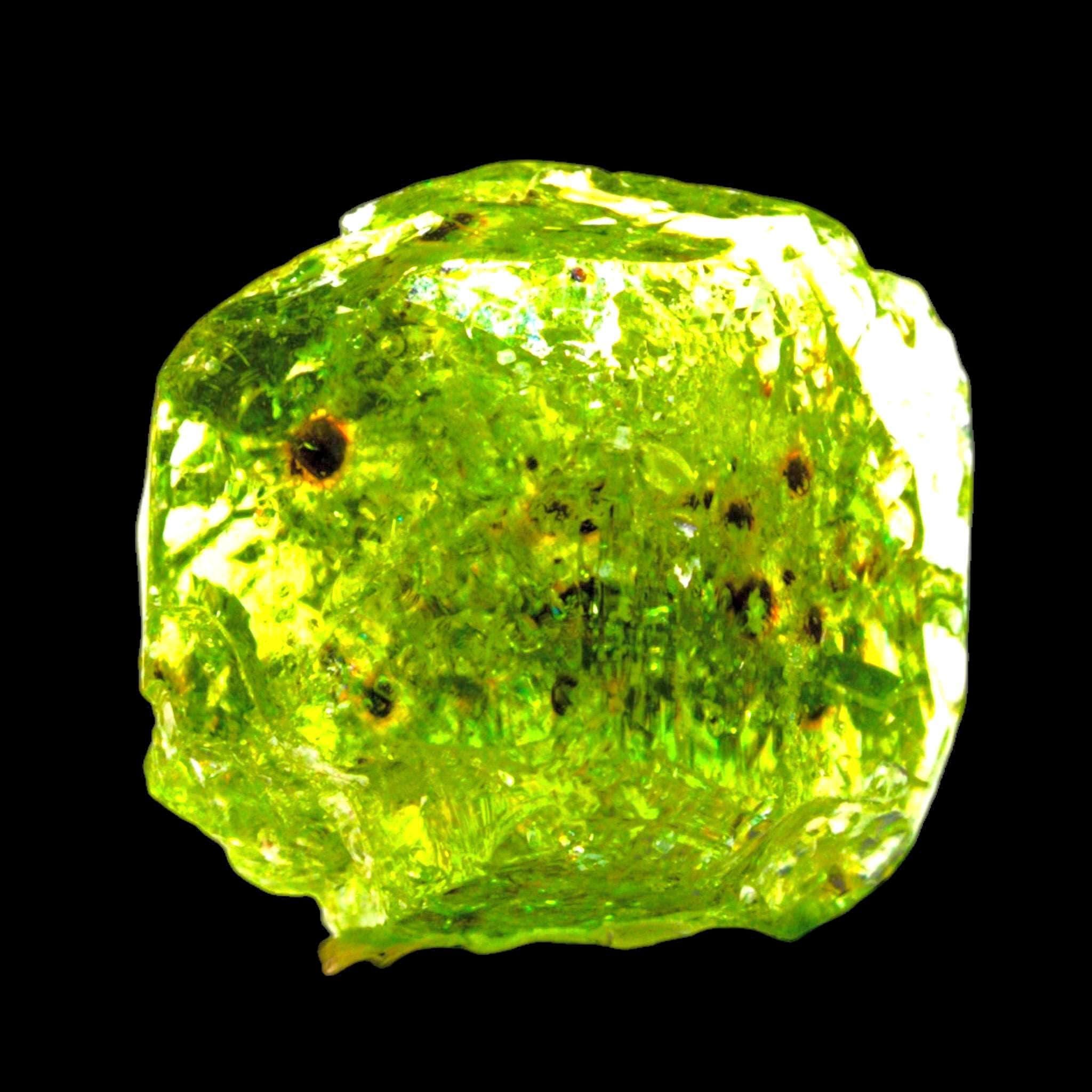 Green tourmaline crystal, natural tourmaline specimen, raw tanzania tourmaline, untreated crystal, mineral collector gift - Image 6