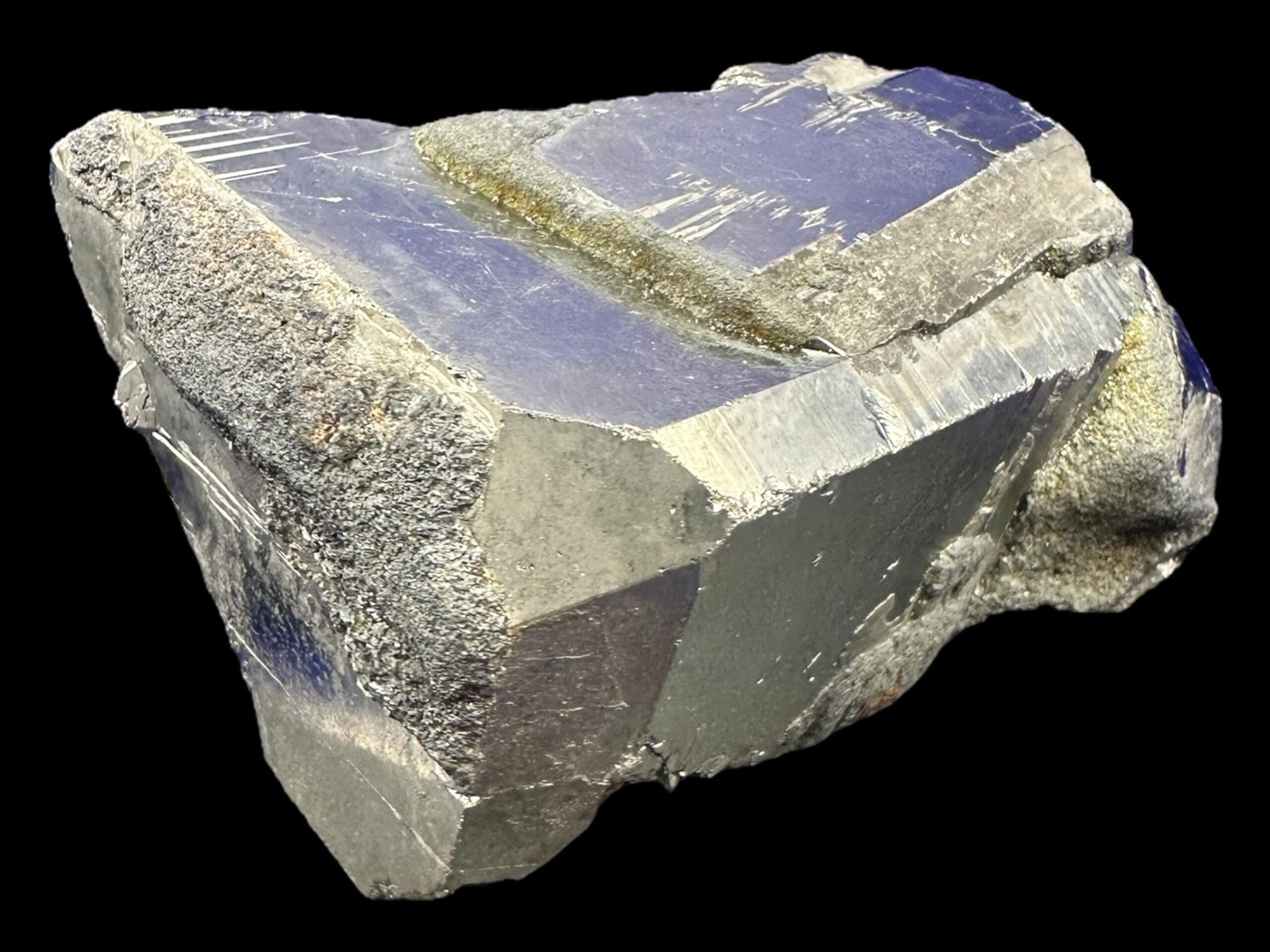 Large natural pyrite crystal cluster, cubic pyrite from colombia, raw pyrite mineral specimen for collectors and home decor display - Image 5