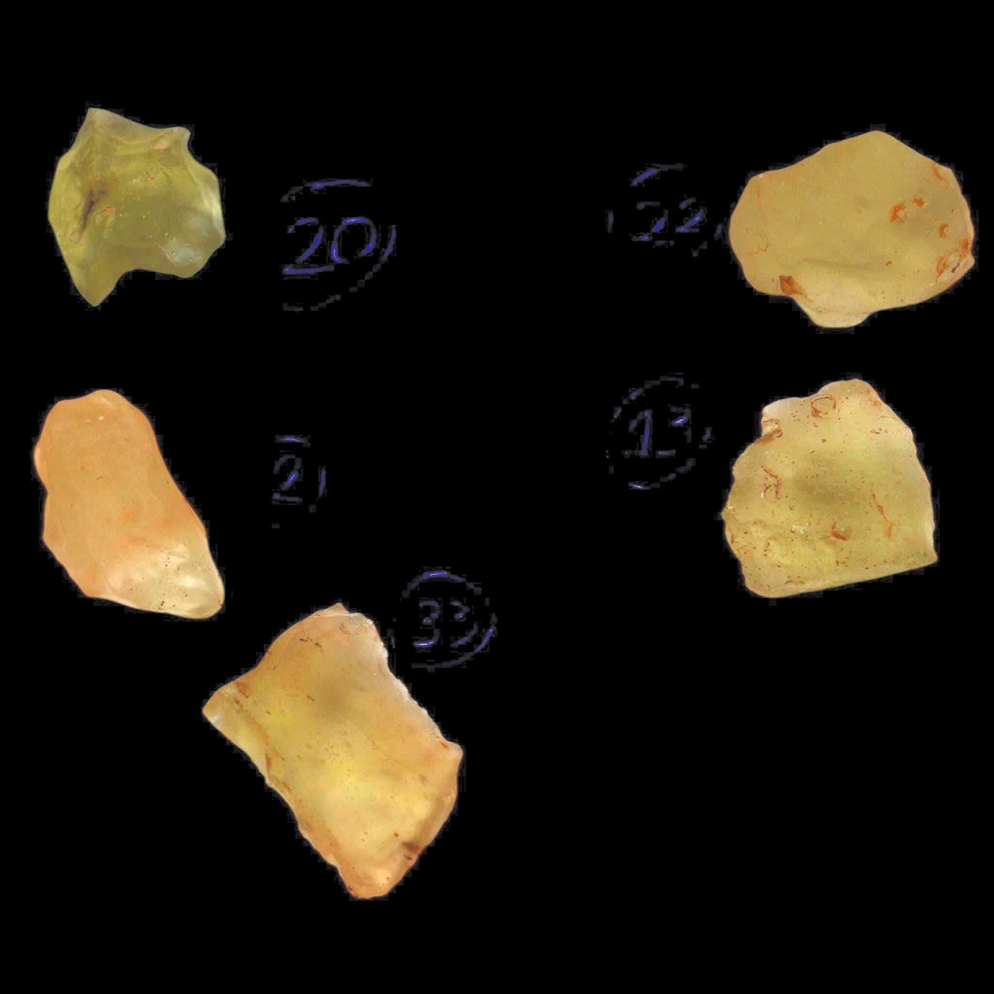 Libyan desert glass impact glass specimen, natural silica glass for collectors, rare saharan tektite display piece