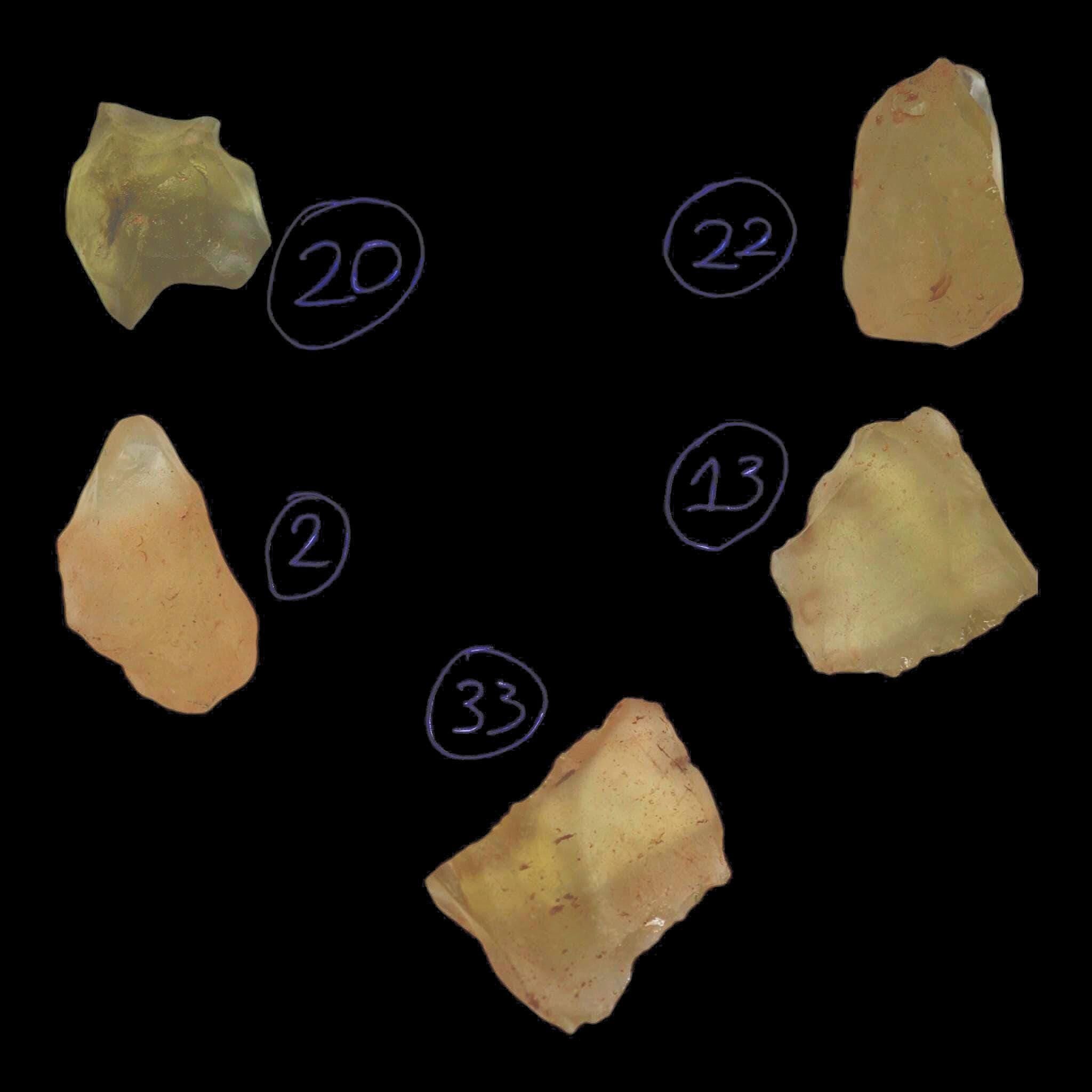 Libyan desert glass impact glass specimen, natural silica glass for collectors, rare saharan tektite display piece - Image 2
