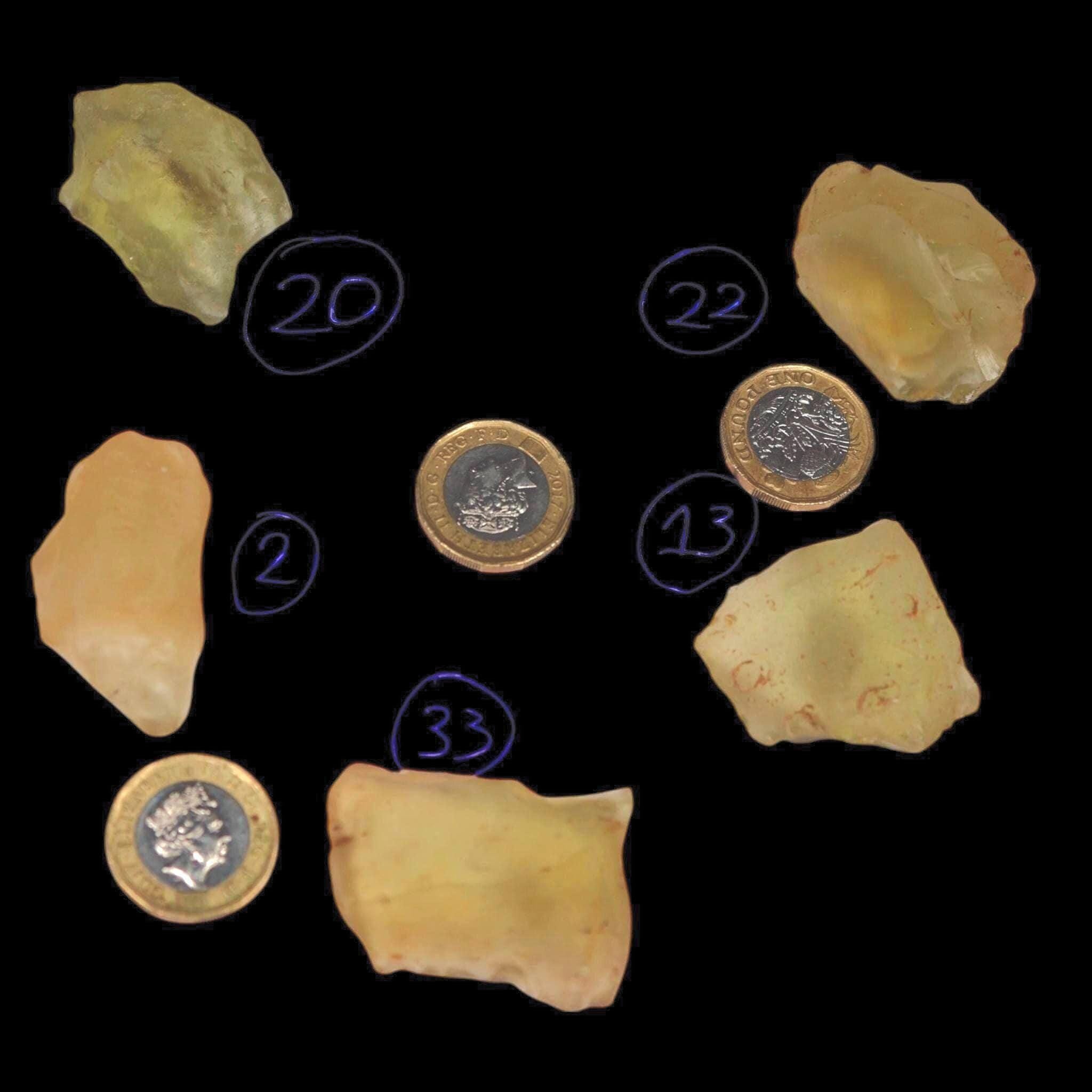 Libyan desert glass impact glass specimen, natural silica glass for collectors, rare saharan tektite display piece - Image 3