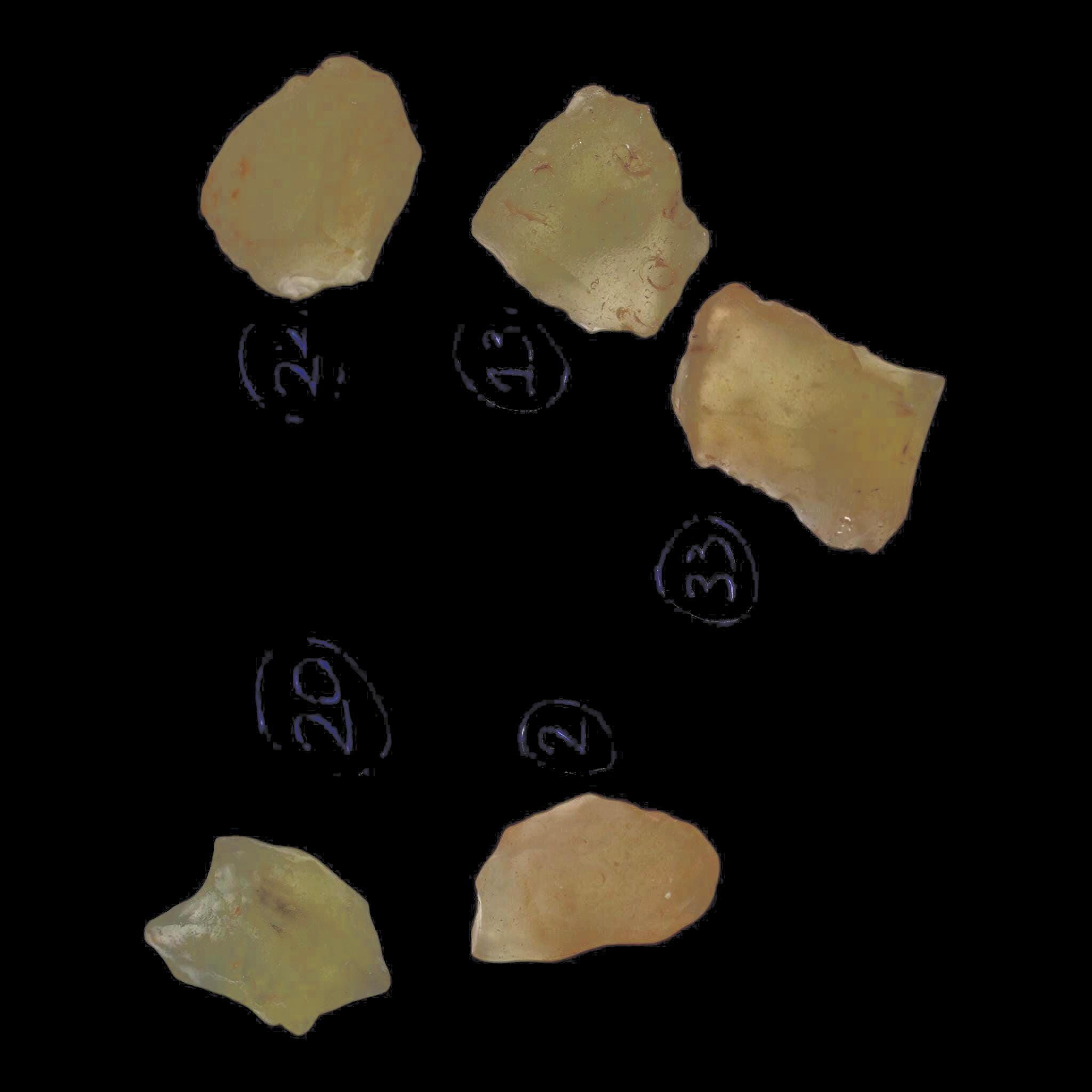Libyan desert glass impact glass specimen, natural silica glass for collectors, rare saharan tektite display piece - Image 6