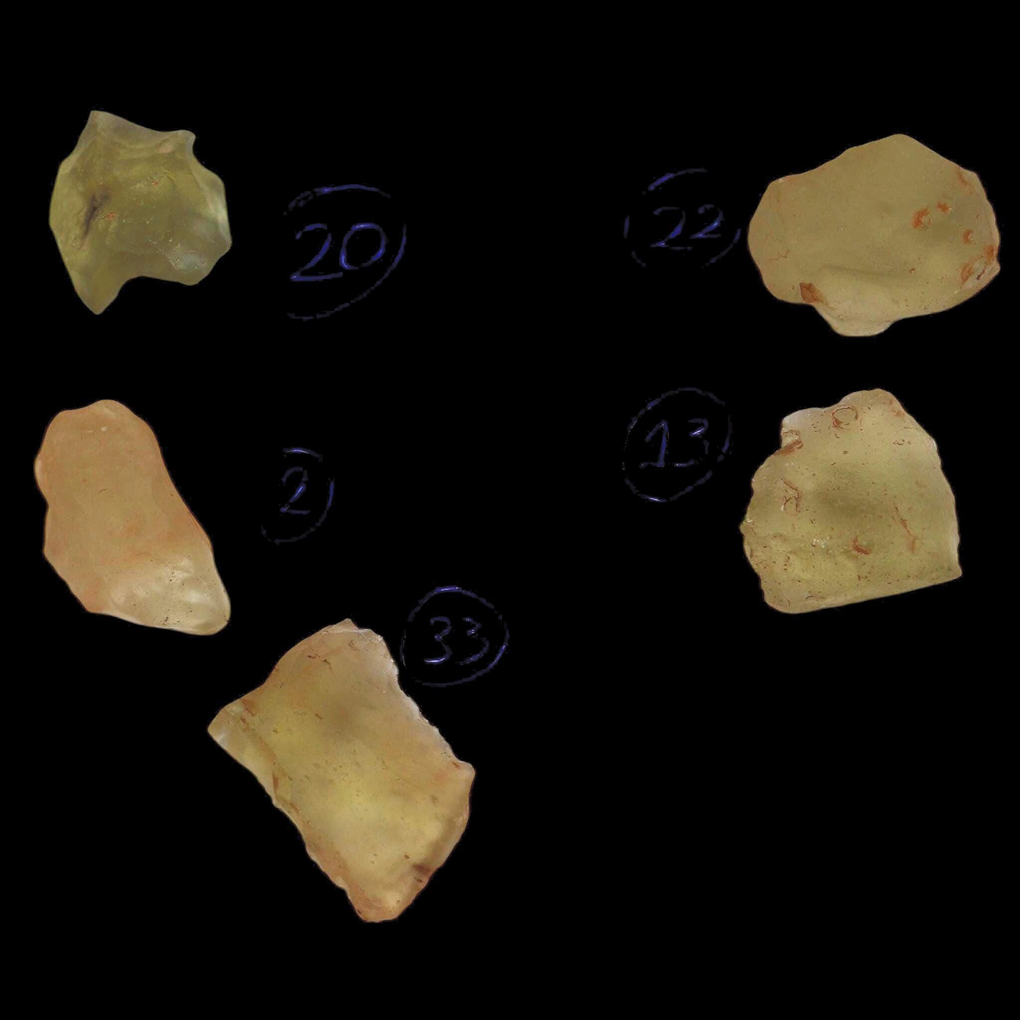 Libyan desert glass impact glass specimen, natural silica glass for collectors, rare saharan tektite display piece - Image 9