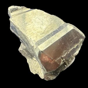 Pyrite crystal cluster from colombia, natural fools gold mineral specimen, metallic cubic pyrite on matrix, collectible display crystal