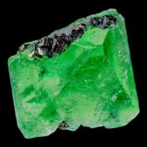 Milpo fluorite crystal cube, cubic fluorite specimen, uv reactive crystal, natural fluorite for collectors, mineral specimen for display