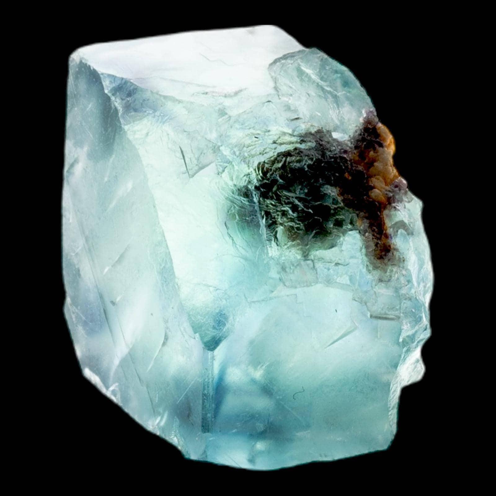 Green fluorite cube crystal from okorusu namibia, natural fluorite specimen for collectors, cubic fluorite display piece - Image 6