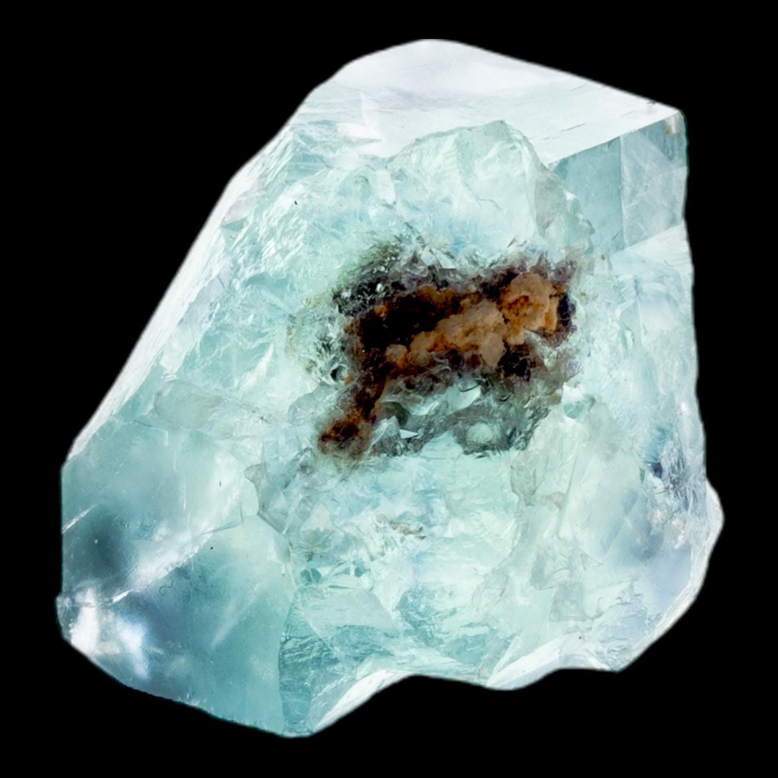 Green fluorite cube crystal from okorusu namibia, natural fluorite specimen for collectors, cubic fluorite display piece - Image 7
