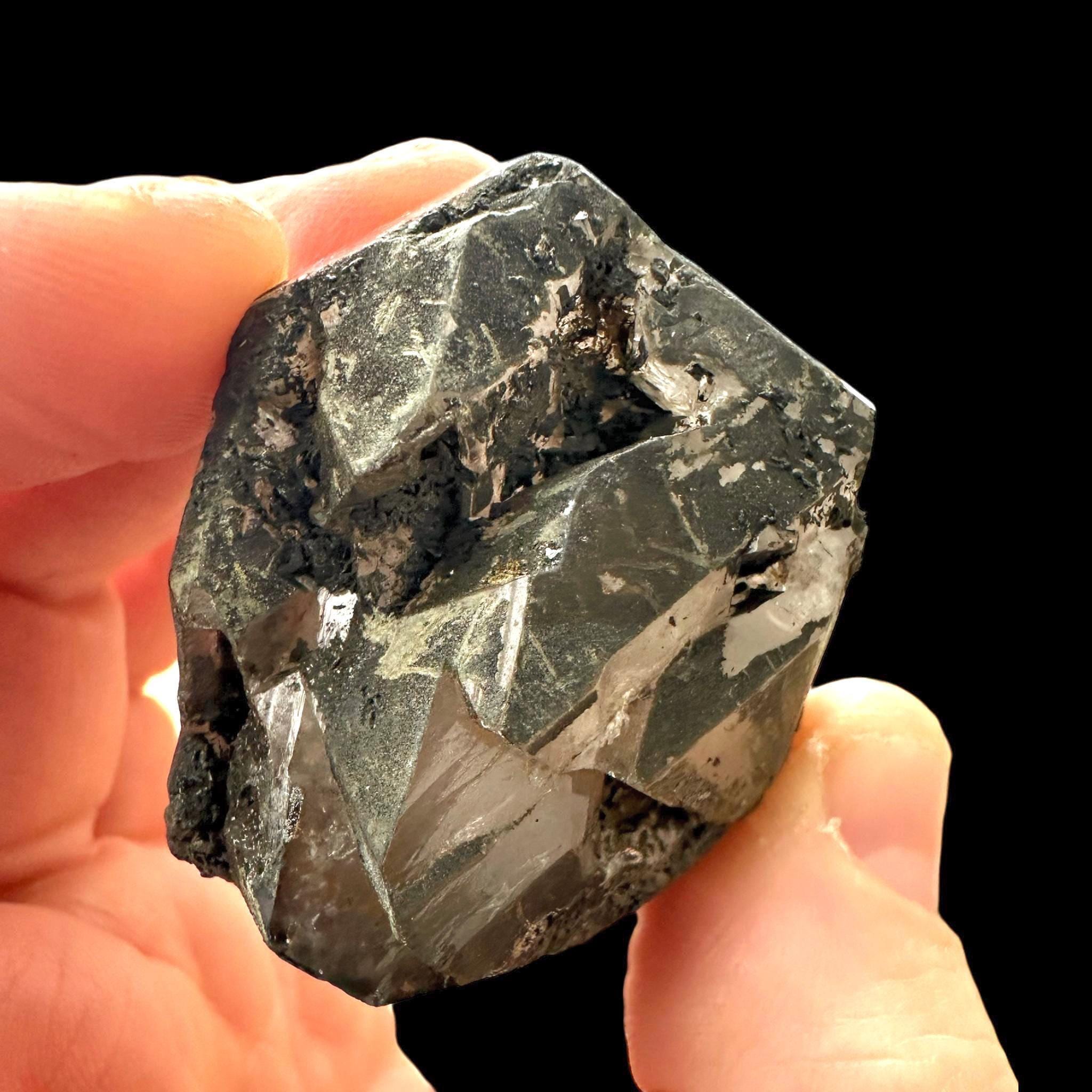Smoky quartz crystal, smoky quartz point, raw smoky quartz, swiss alpine quartz, quartz crystal, collector mineral - Image 6
