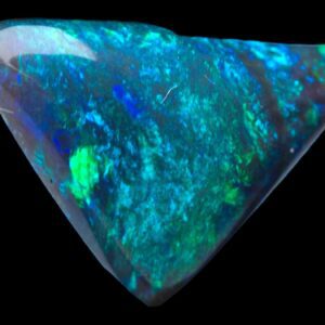 Black opal cabochon, natural black opal, lightning ridge opal, solid opal gemstone, opal for ring, opal for pendant