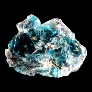 Fluorite Crystal Cluster, Natural Blue Phantom Cubes, Butterfly Pocket, Okorusu Mine Namibia, Mineral Specimen