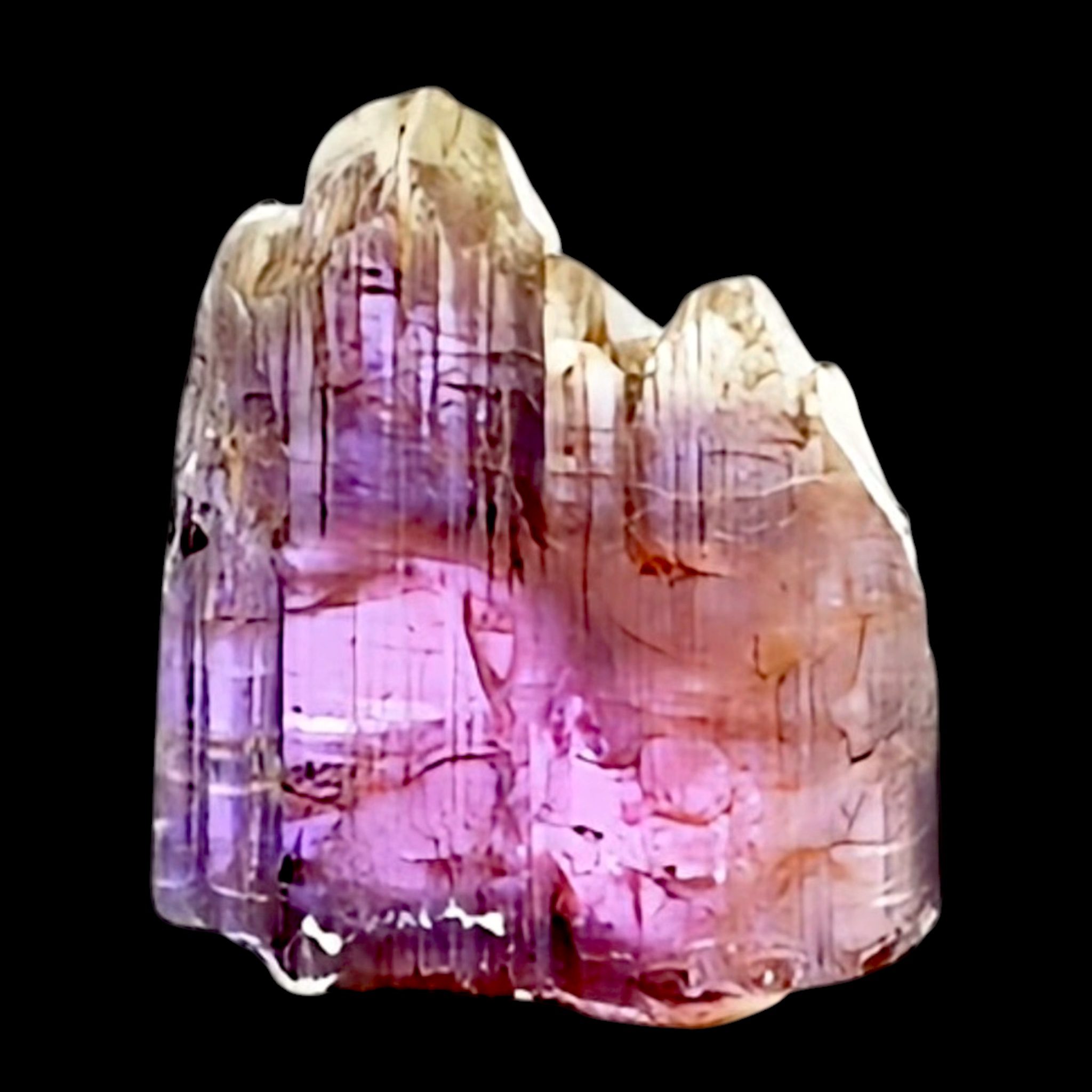Tanzanite Unheated Mineral Specimen from Merelani Hills, Pleochroic Crystal - Image 2