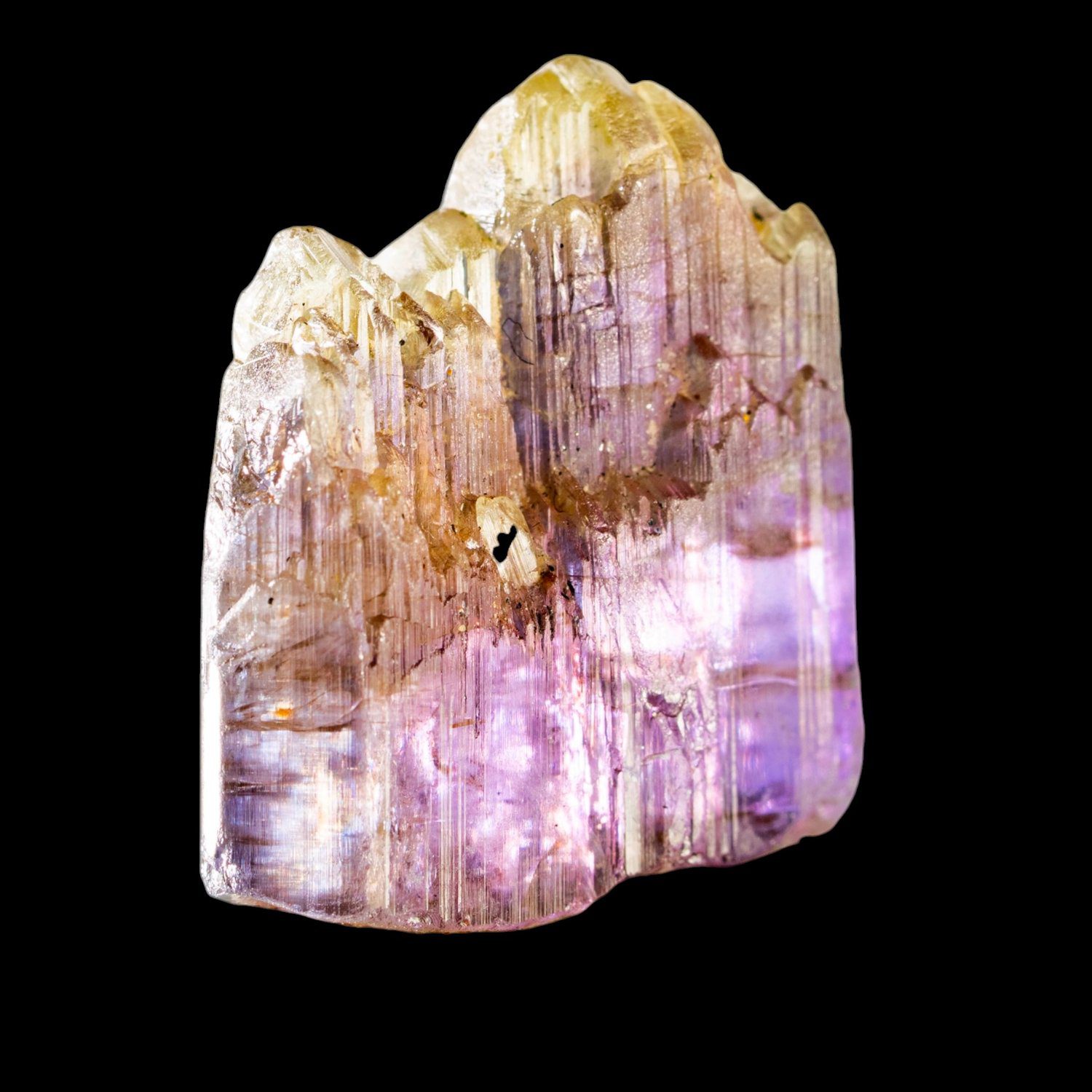 Tanzanite Unheated Mineral Specimen from Merelani Hills, Pleochroic Crystal - Image 3