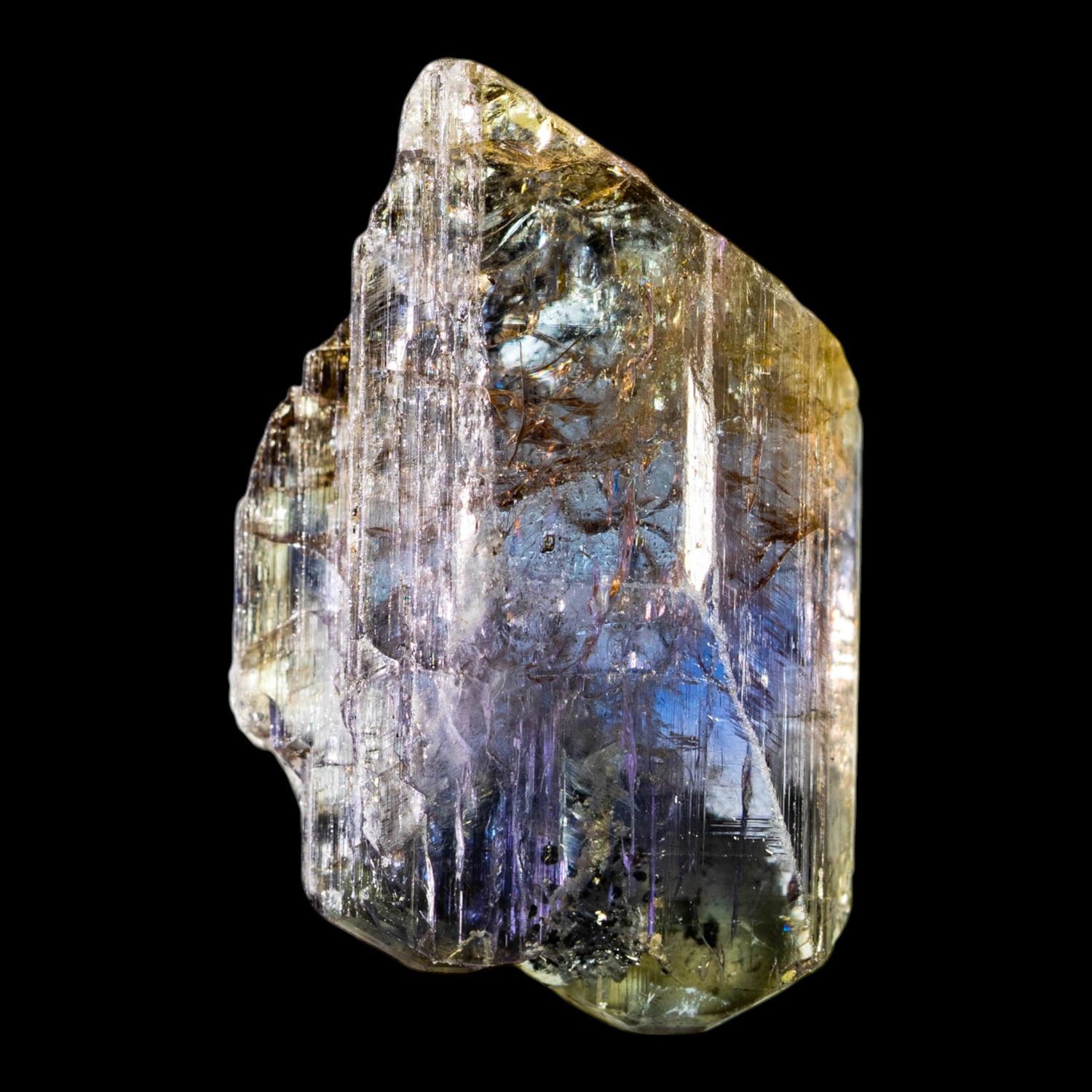 Natural Unheated Tanzanite Crystal Specimen Pleochroic Blue Violet, Merelani Hills Tanzania, 22.5ct - Image 3