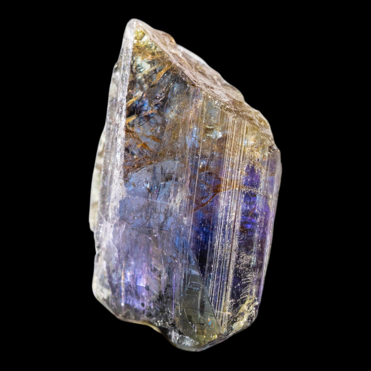 Natural Unheated Tanzanite Crystal Specimen Pleochroic Blue Violet, Merelani Hills Tanzania, 22.5ct - Image 4