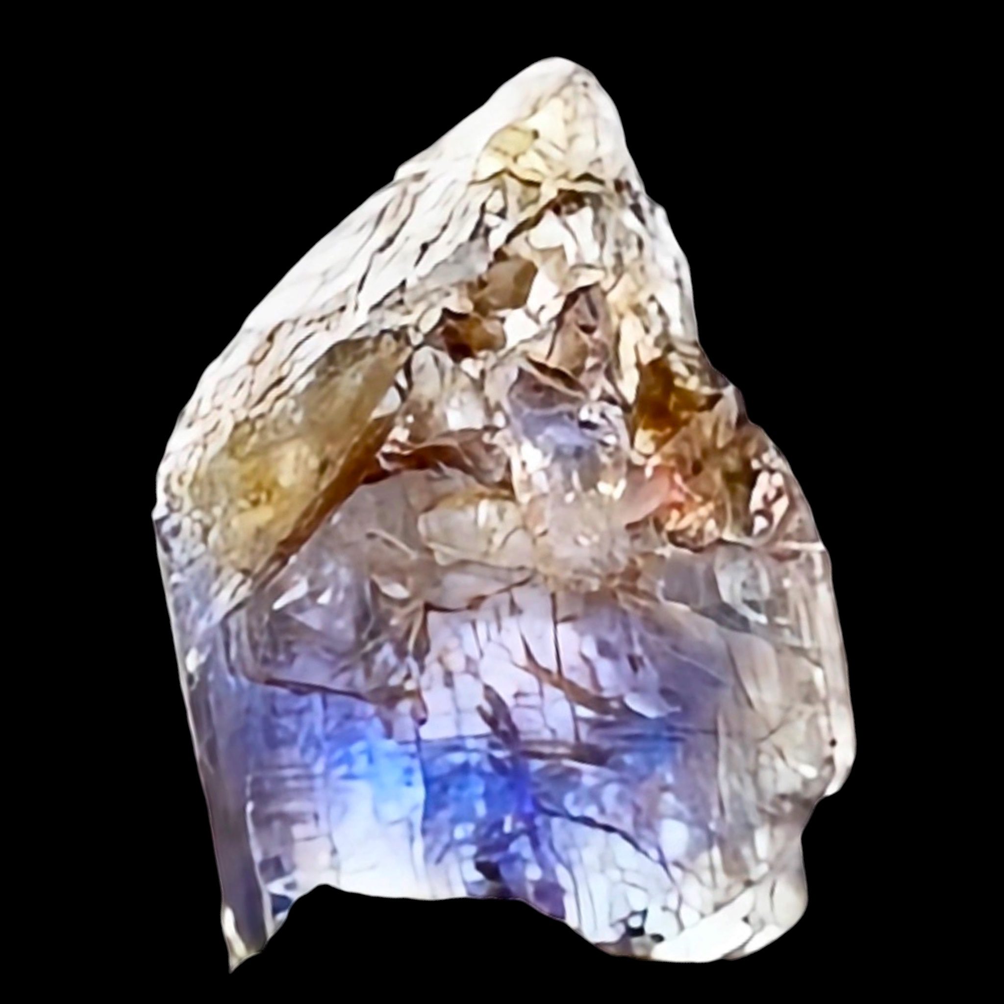 Natural Unheated Tanzanite Crystal Specimen Pleochroic Blue Violet, Merelani Hills Tanzania, 22.5ct - Image 7