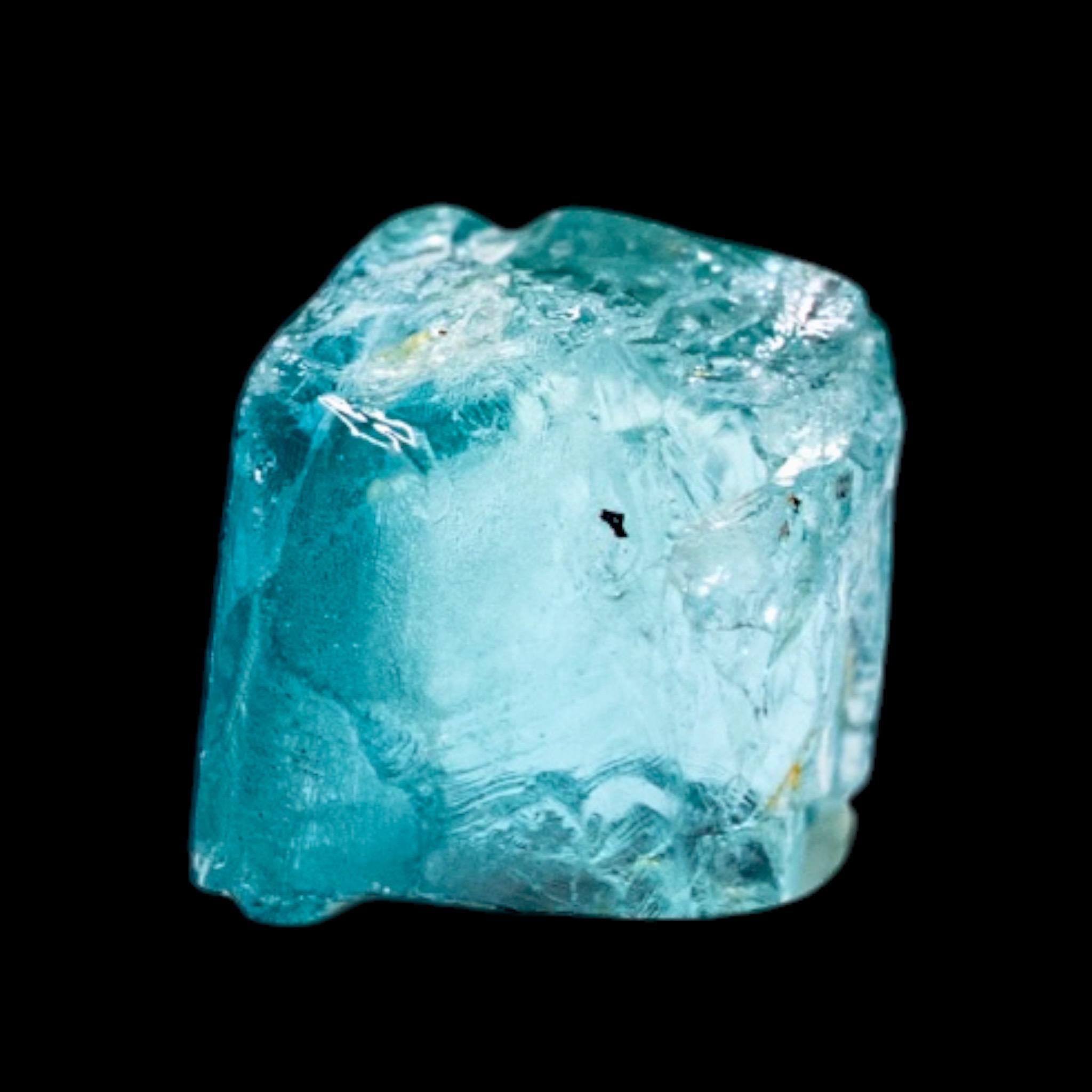 Blue Apatite Crystals, Raw Apatite Crystal Set, Natural Blue Apatite, Tanzania Mineral Specimens, Apatite Crystals for Collectors