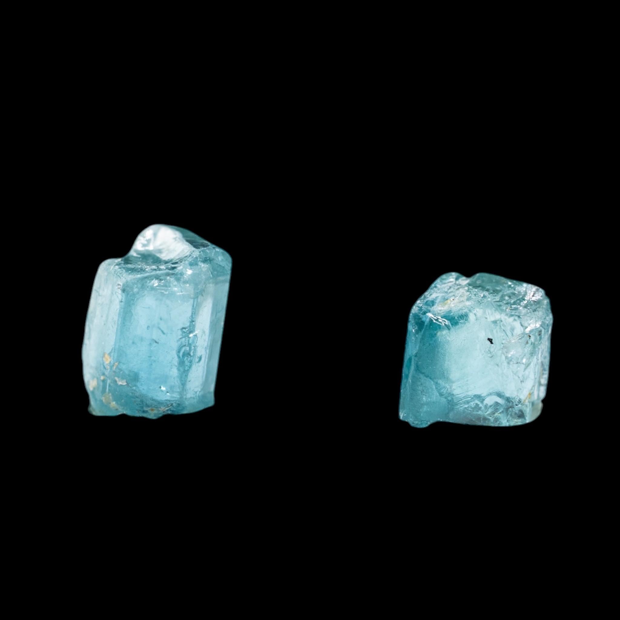 Blue Apatite Crystals, Raw Apatite Crystal Set, Natural Blue Apatite, Tanzania Mineral Specimens, Apatite Crystals for Collectors - Image 7