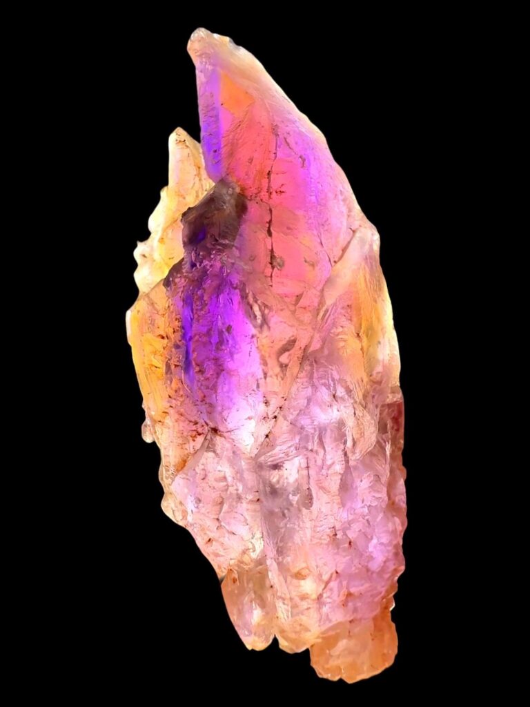Etched Ametrine Crystal, Natural Ametrine, Anahi Mine Bolivia, Grade A, Hydrothermally Etched Quartz, Large Fine Collector Mineral Specimen