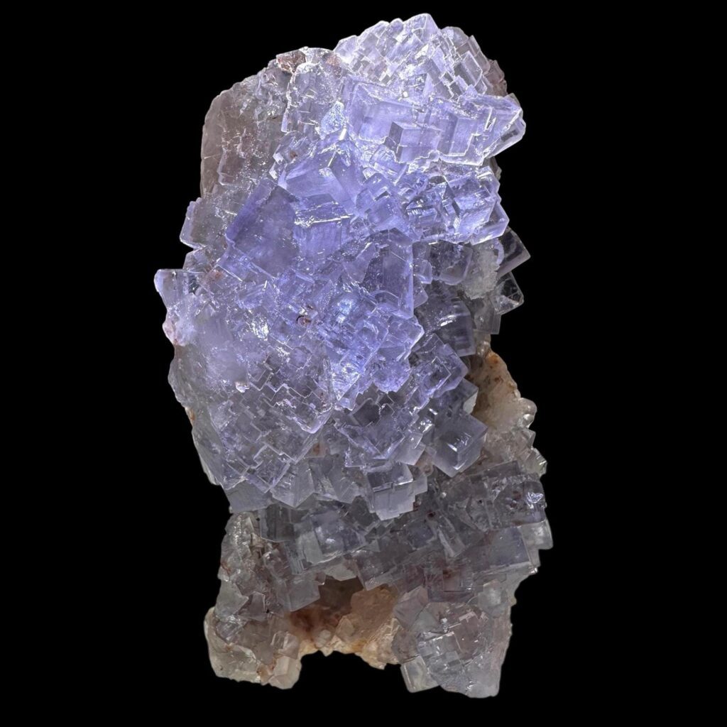 Fluorite Mineral Specimen, Pale Blue Cubic Fluorite, Large Cabinet Crystal, Emilio Mine, Asturias, Spain