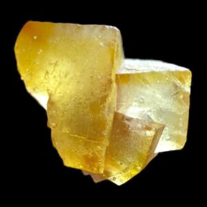 Yellow Fluorite Crystal, Golden Fluorite, Moroccan Fluorite, Cubic Fluorite Crystal, Natural Mineral Specimen, El Hammam Morocco