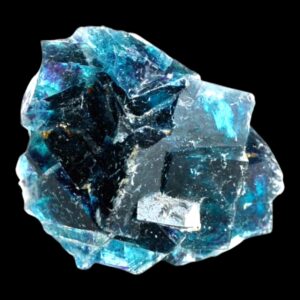 Fluorite Cluster, Blue Teal Cubic Crystals, Butterfly Pocket, Okorusu Mine, Namibia