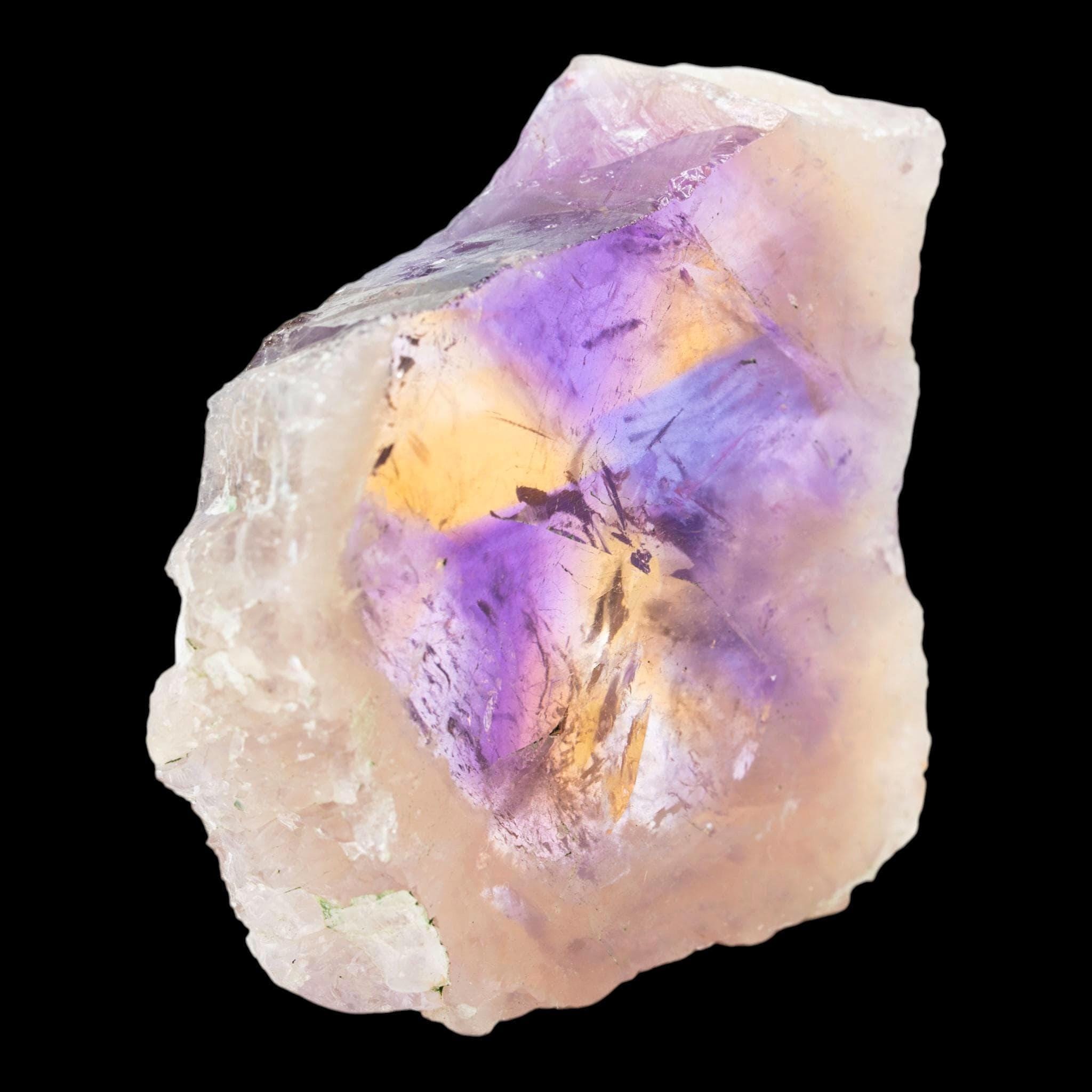 Ametrine crystal slice, polished Ametrine slab, natural Bolivian Ametrine, collector mineral specimen, Anahí Mine Bolivia - Image 4