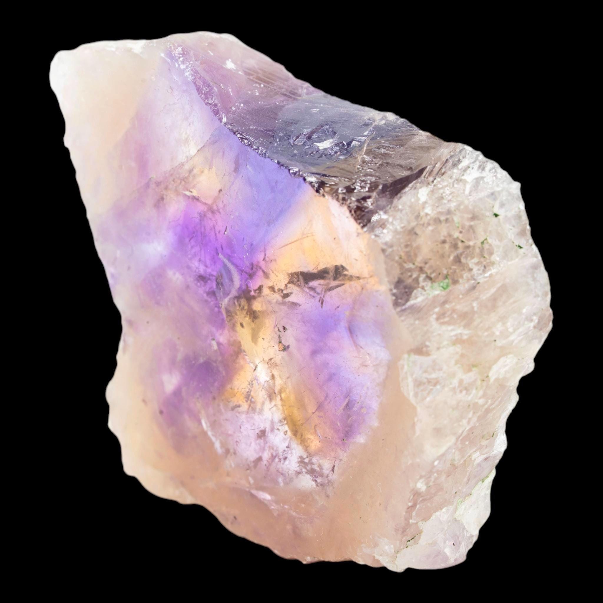 Ametrine crystal slice, polished Ametrine slab, natural Bolivian Ametrine, collector mineral specimen, Anahí Mine Bolivia - Image 6