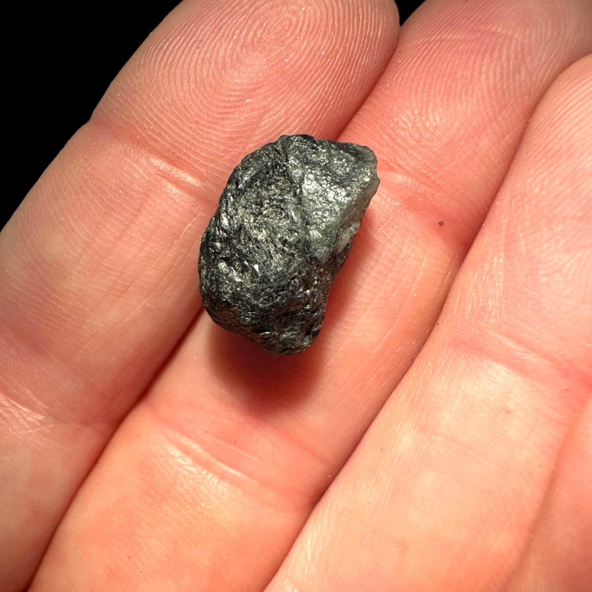 Brazilian alexandrite rough crystal, raw colour change chrysoberyl, natural mineral specimen, collector gemstone, uncut alexandrite - Image 4