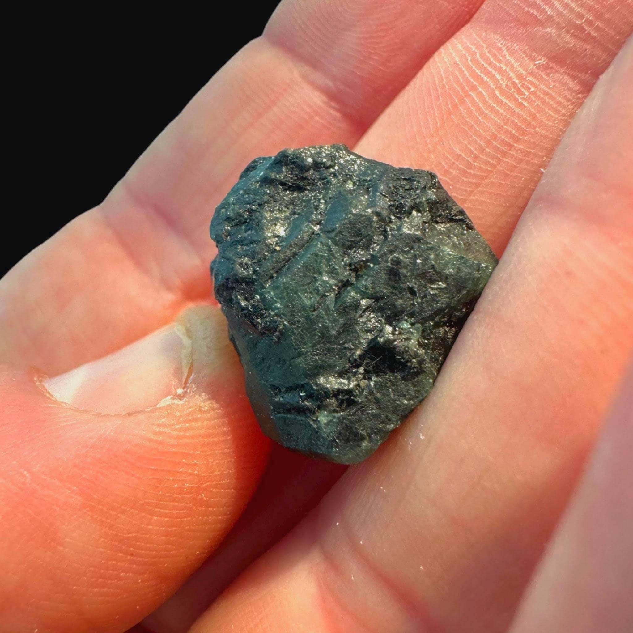 Brazilian alexandrite rough crystal, raw colour change chrysoberyl, natural mineral specimen, collector gemstone, uncut alexandrite - Image 7