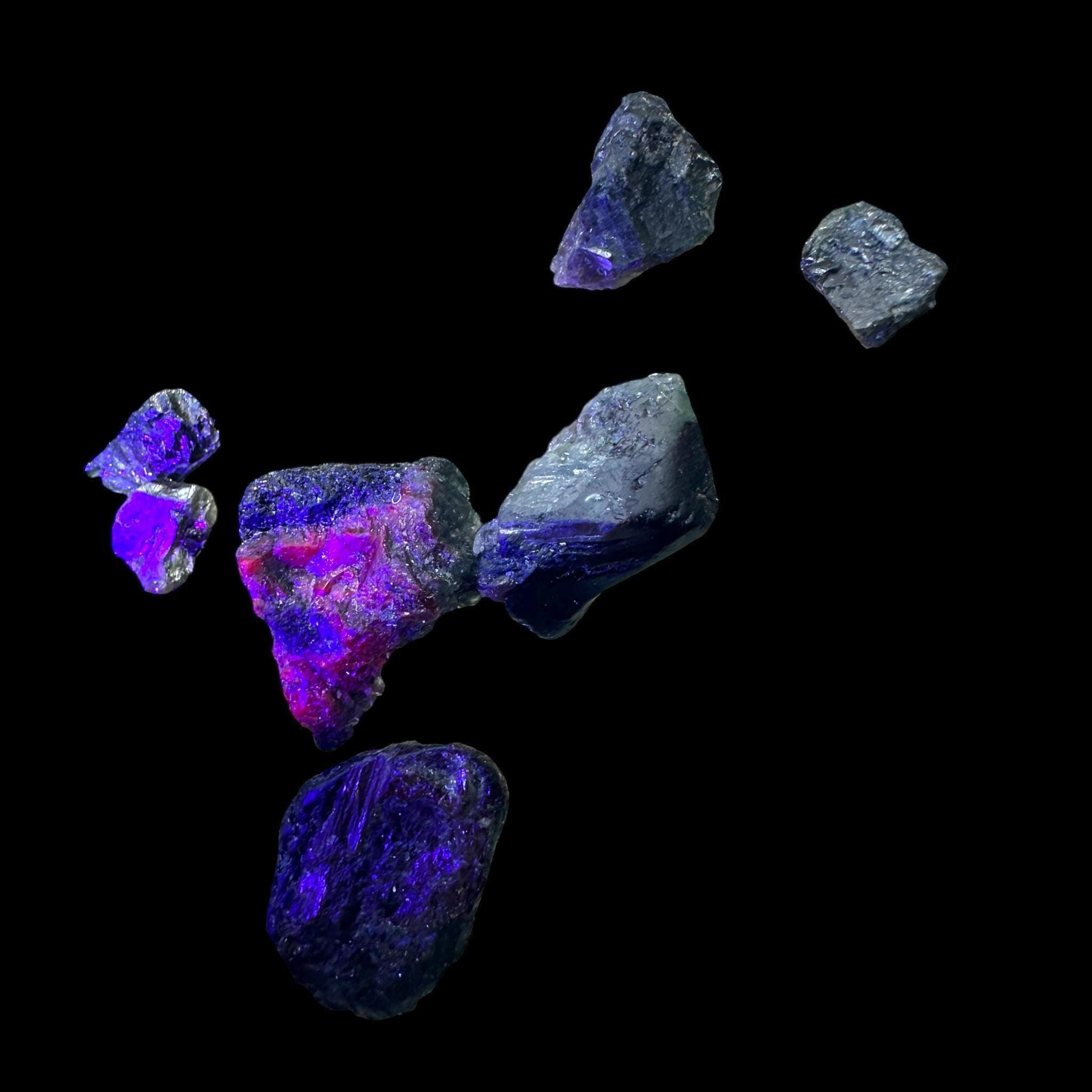 Brazilian alexandrite rough crystal, raw colour change chrysoberyl, natural mineral specimen, collector gemstone, uncut alexandrite - Image 13
