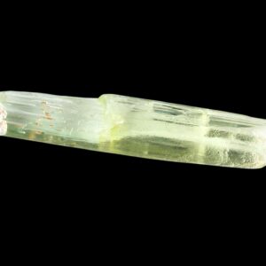 Hiddenite crystal, north carolina hiddenite, green spodumene crystal, terminated crystal, rare mineral specimen, natural collector mineral
