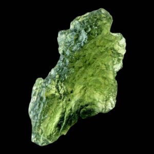 Natural moldavite specimen czech republic green tektite genuine moldavite for collectors